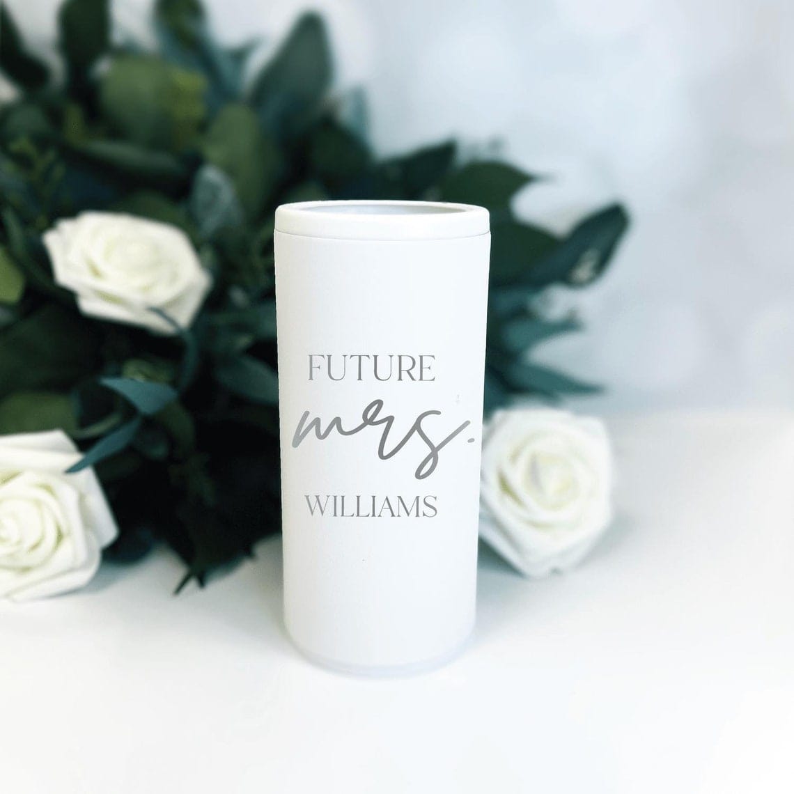 Future Mrs Personalized Skinny Can Cooler