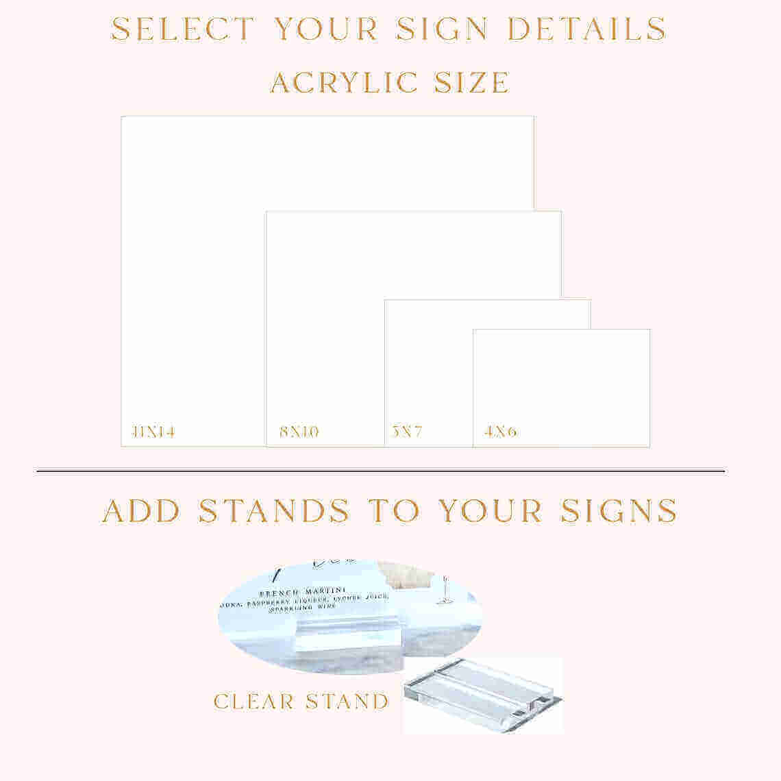 Cheers! Acrylic Wedding Bar Sign