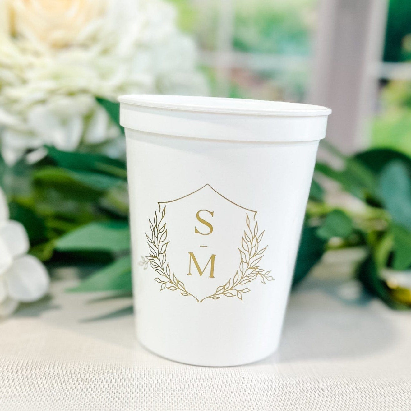 Custom Personalized Wedding Stadium Cups - Cup - Stadium