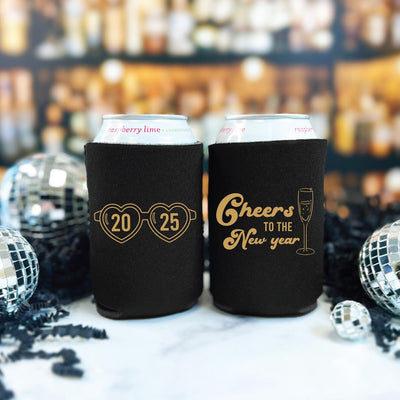 Cheers To The New Year Can Coolers - Can Cooler
