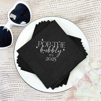 Pop The Bubbly NYE Napkins