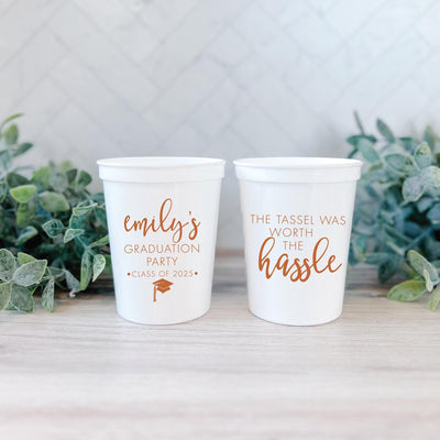 The Tassel Was Worth The Hassle Stadium Cups - Cup - Stadium