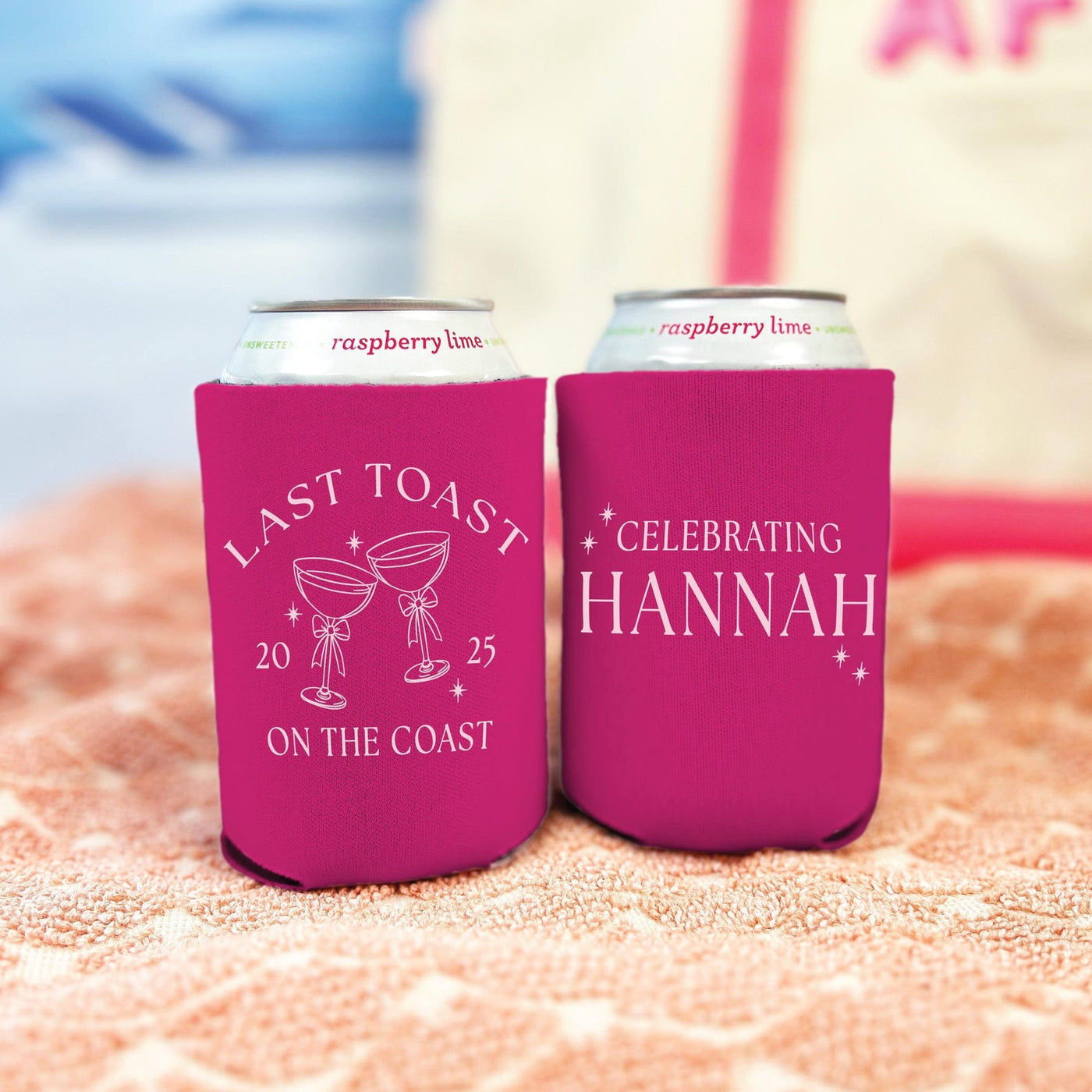 Last Toast On The Coast Bachelorette Can Cooler