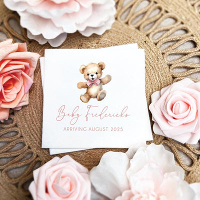 Bearly Wait Baby Shower Full Color Napkins