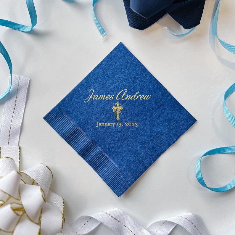 Personalized Religious Napkins