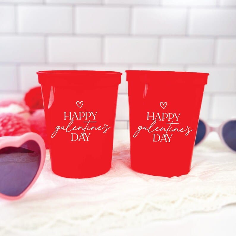 Happy Galentine's Day Stadium Cups - Cup - Stadium