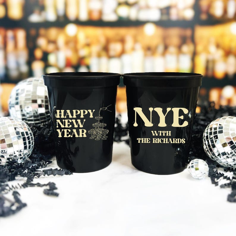 Champagne Tower NYE Stadium Cups