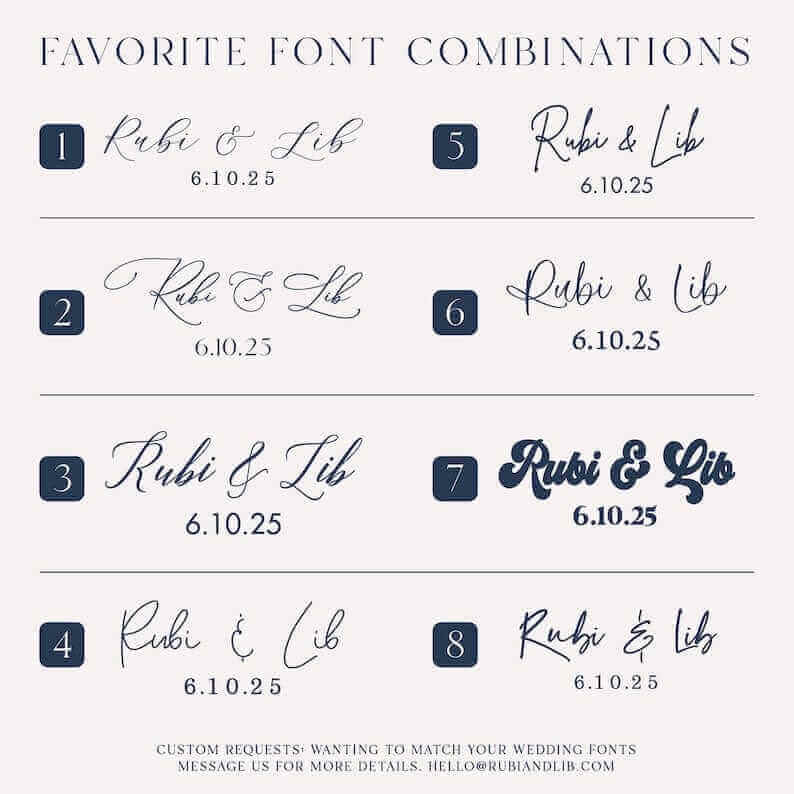 Custom Pet Face Wedding Napkins