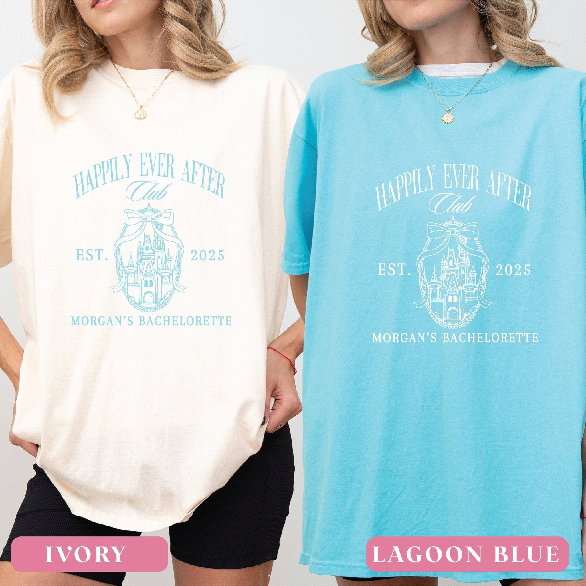 Happily Ever After Bachelorette T-Shirt - T-Shirt Bachelorette DTF