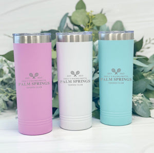 Tennis Club Bachelorette Party Personalized Tumbler