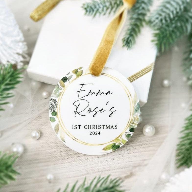 Baby’s First Christmas Keepsake Ornament
