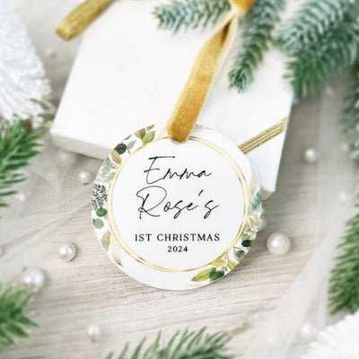 Baby’s First Christmas Keepsake Ornament