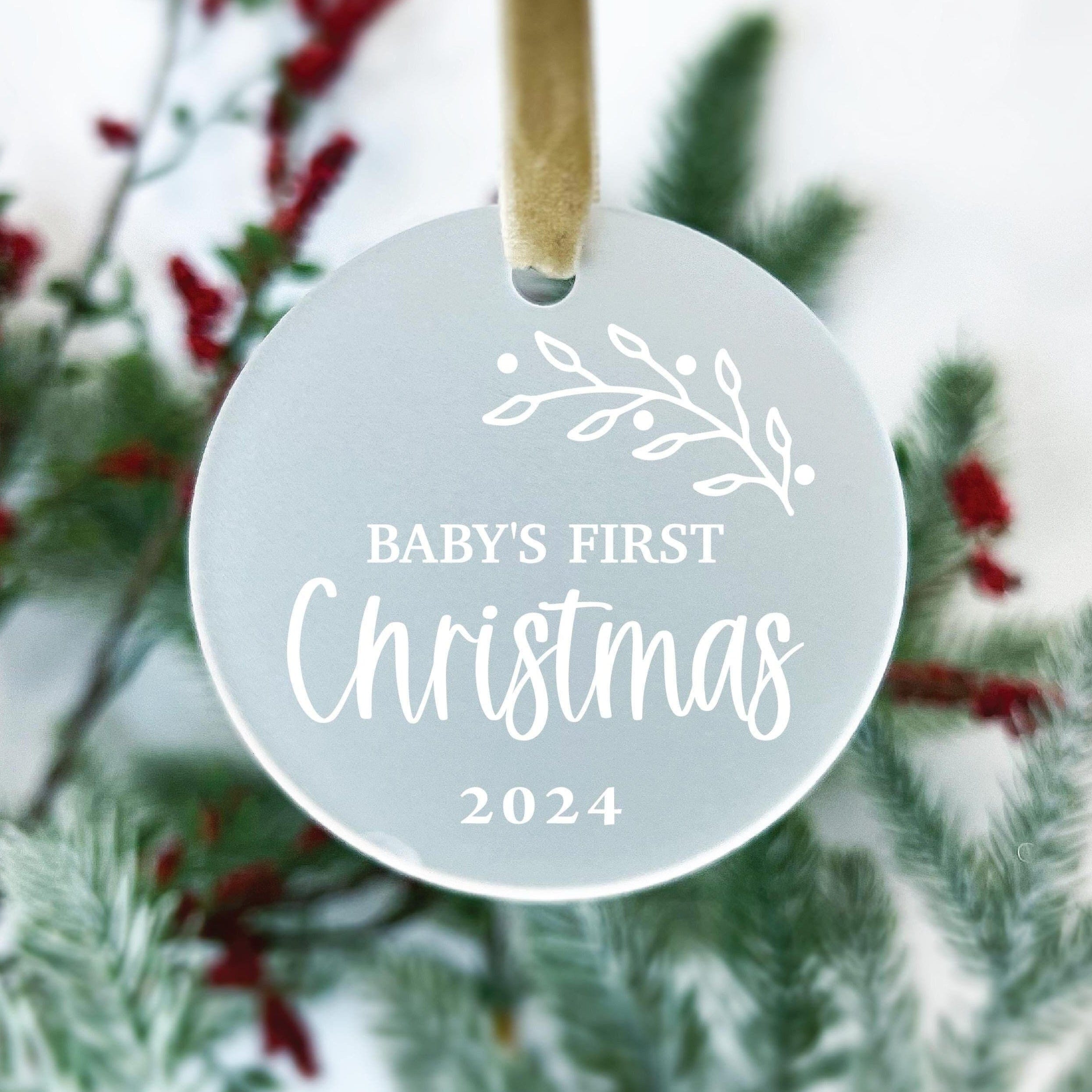 Baby's 1st Christmas Ornament