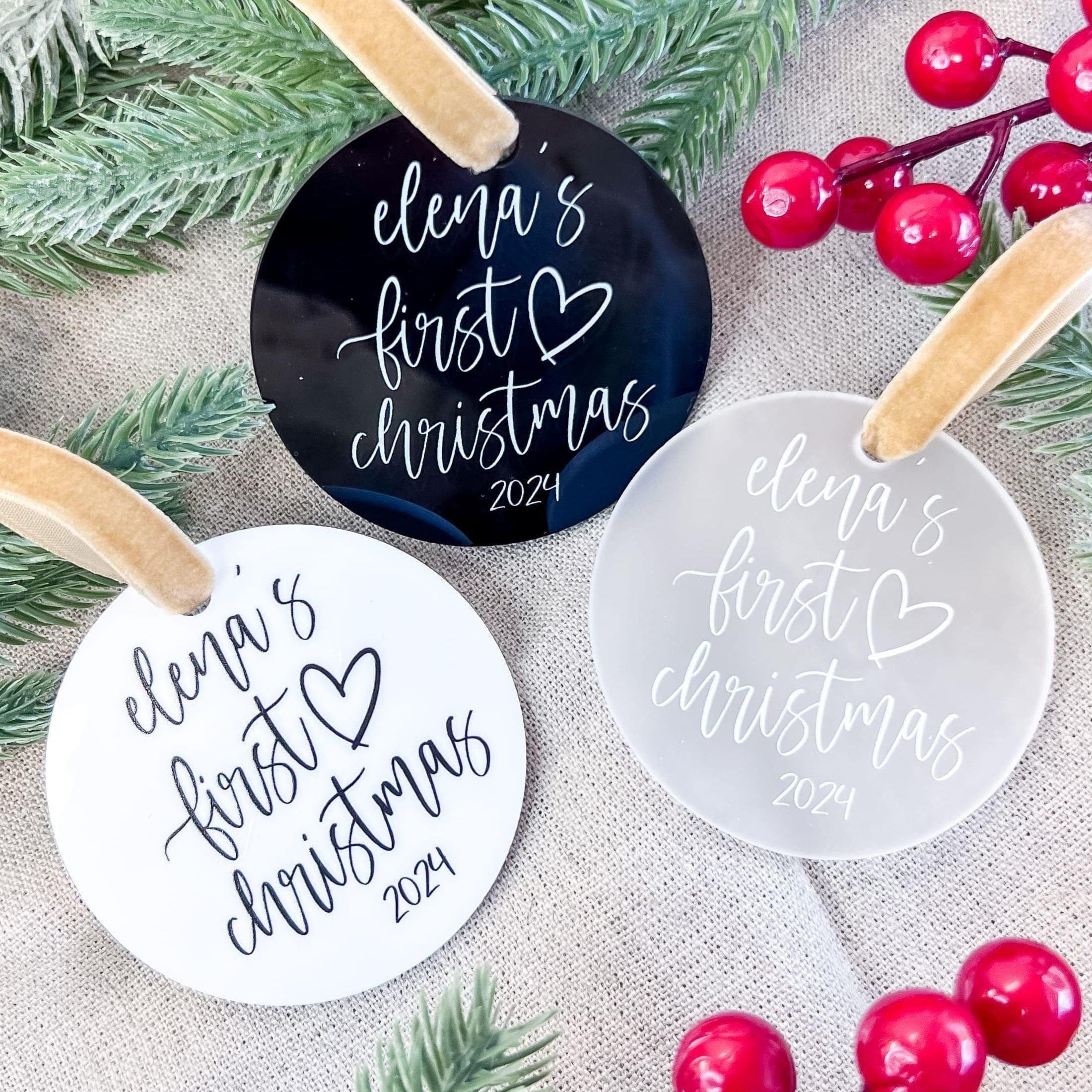 Baby's 1st Christmas Ornament