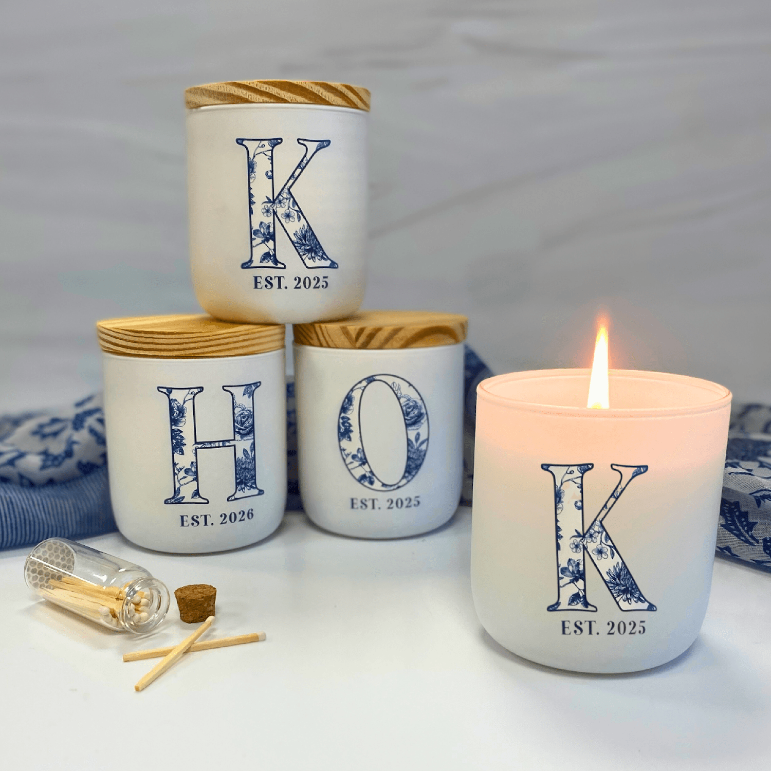 Personalized Candles