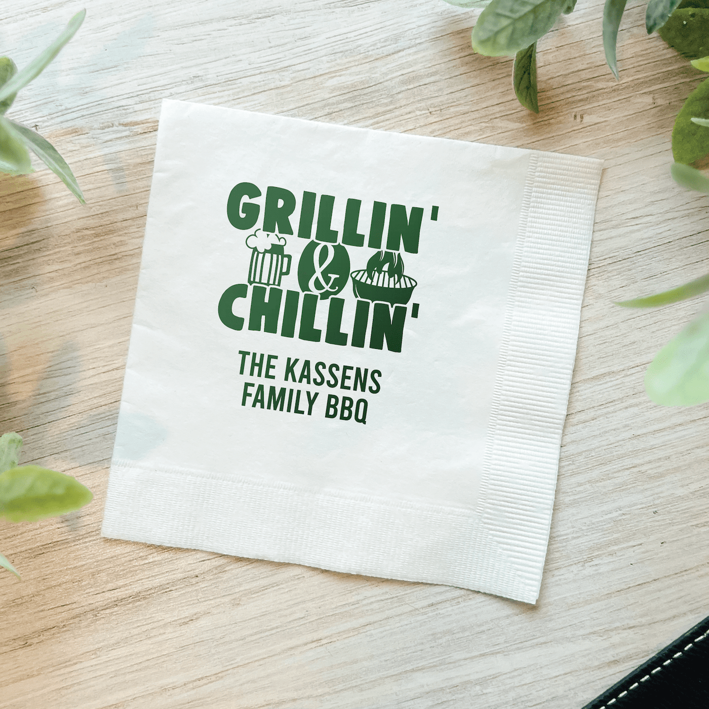 Grillin’ & Chillin’ Summer Party Napkins