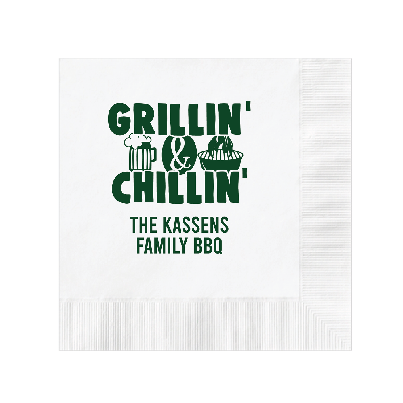 Grillin’ & Chillin’ Summer Party Napkins