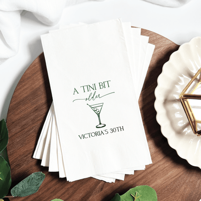 A Tini Bit Older Birthday Napkins