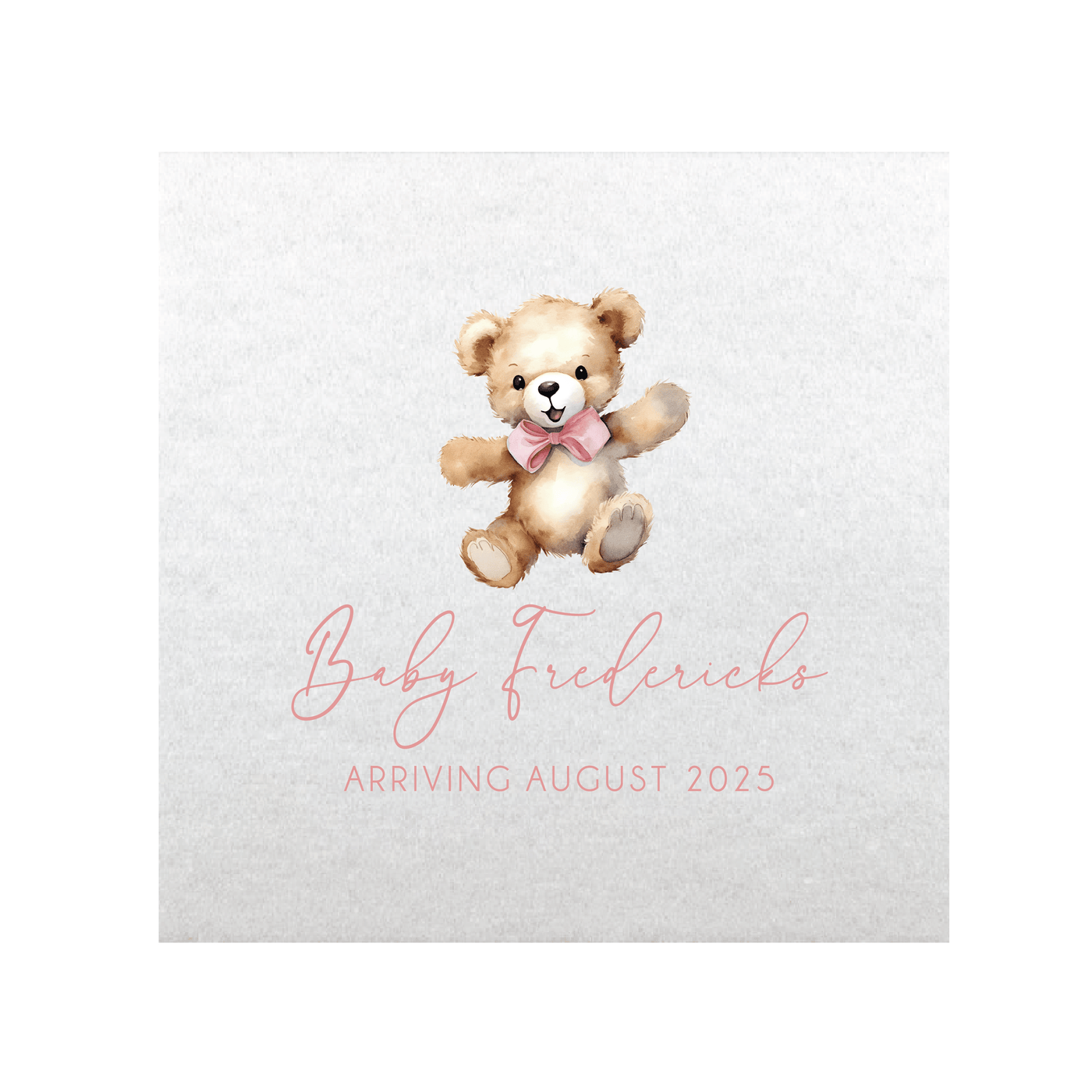 Bearly Wait Baby Shower Full Color Napkins