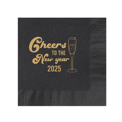 Cheers To The New Year Napkins