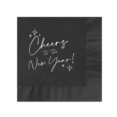 Cheers To The New Year Party Napkins