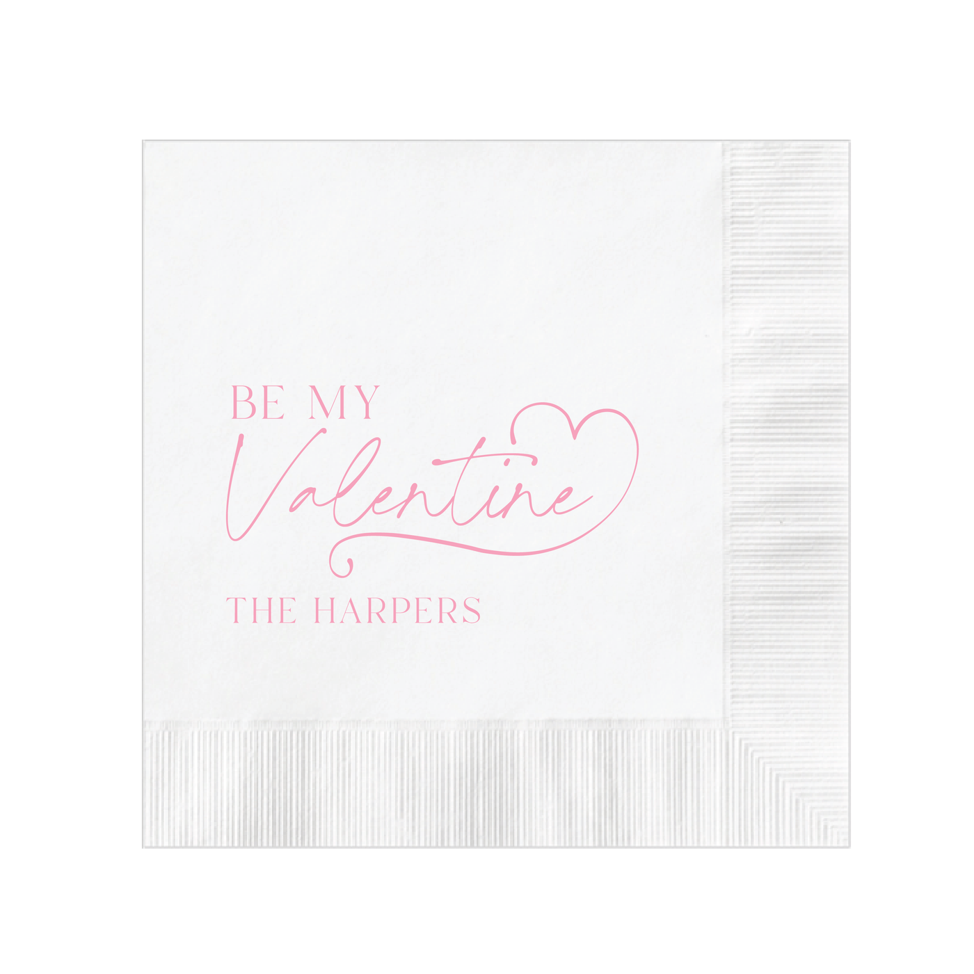 Be My Valentine Party Napkins