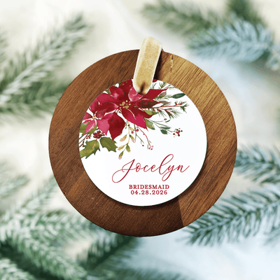 Custom Wedding Party Proposal Ornament