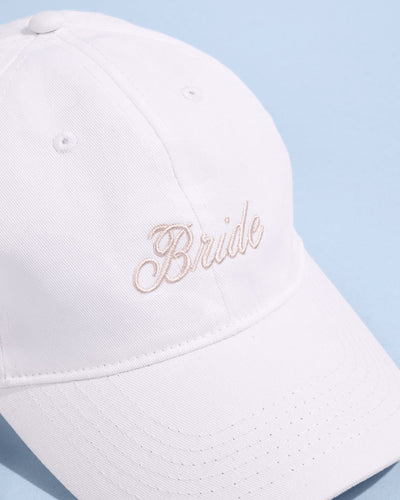 Tying the Knot Hat - embroidered hat + bow