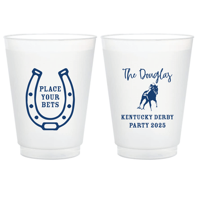 Place Your Bets Plastic Party Cups - Cup - Frosted