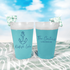 Nautical Lakehouse Shatterproof Cups