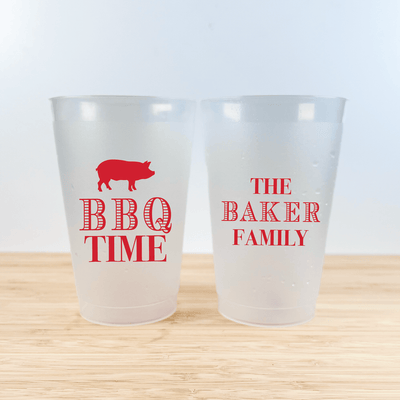 BBQ Time Backyard Cookout Shatterproof Cups