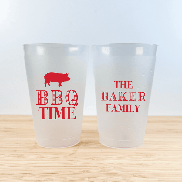 BBQ Time Backyard Cookout Shatterproof Cups | Rubi & Lib