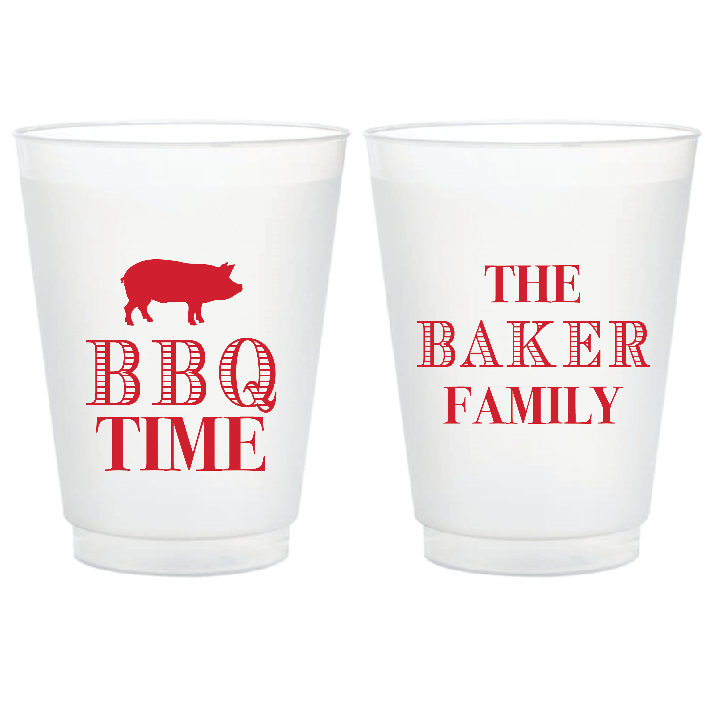 BBQ Time Backyard Cookout Shatterproof Cups