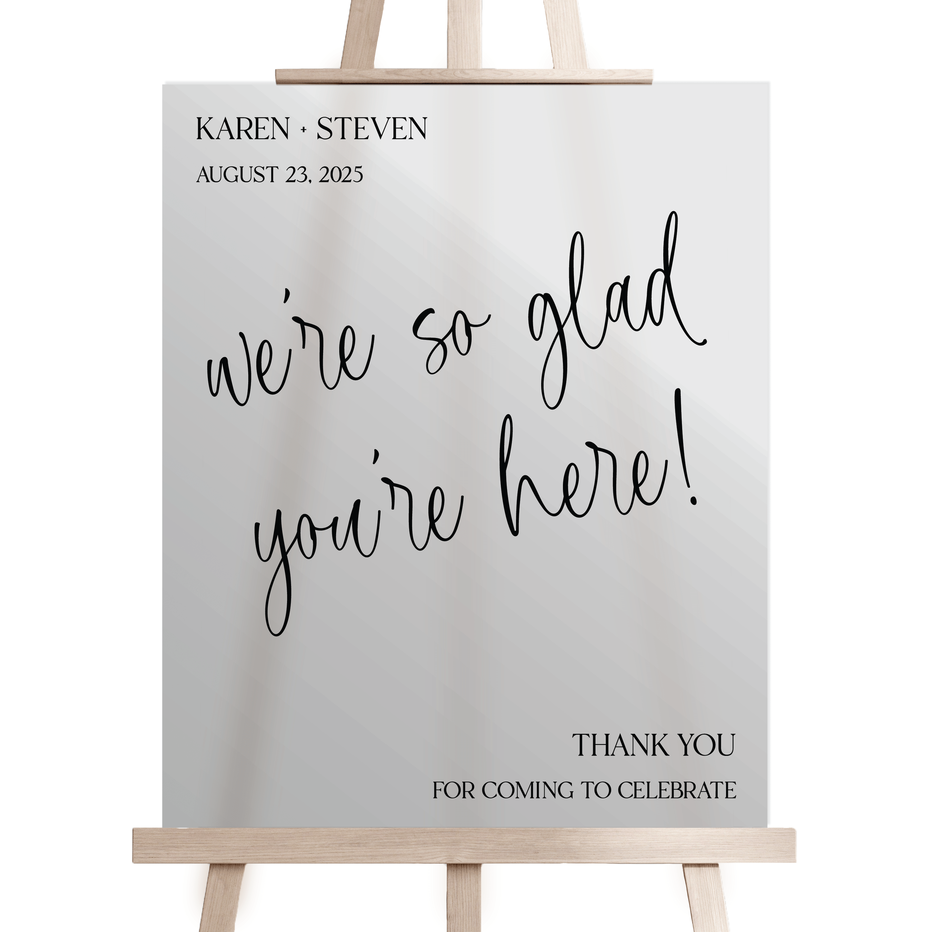 Welcome Sign for Wedding – Rubi and Lib Design Studio