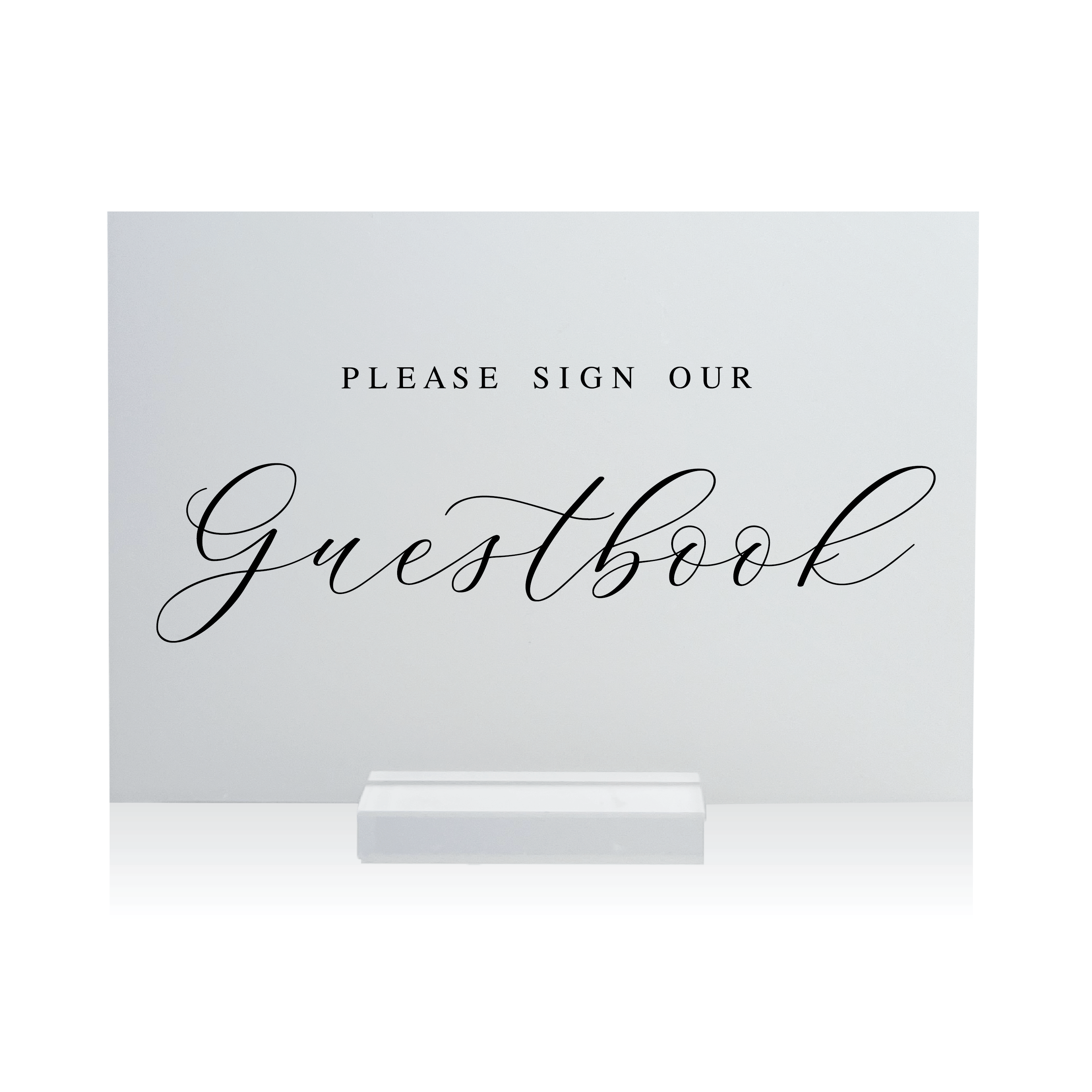 Guestbook Wedding Sign - Table Signs