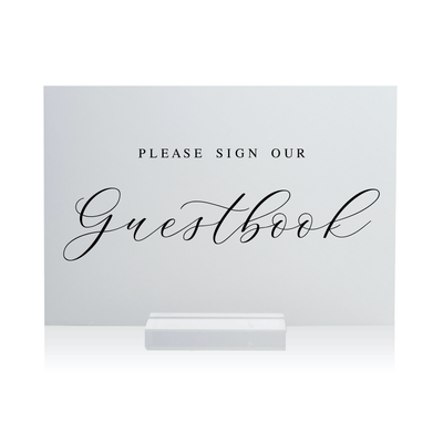 Guestbook Wedding Sign