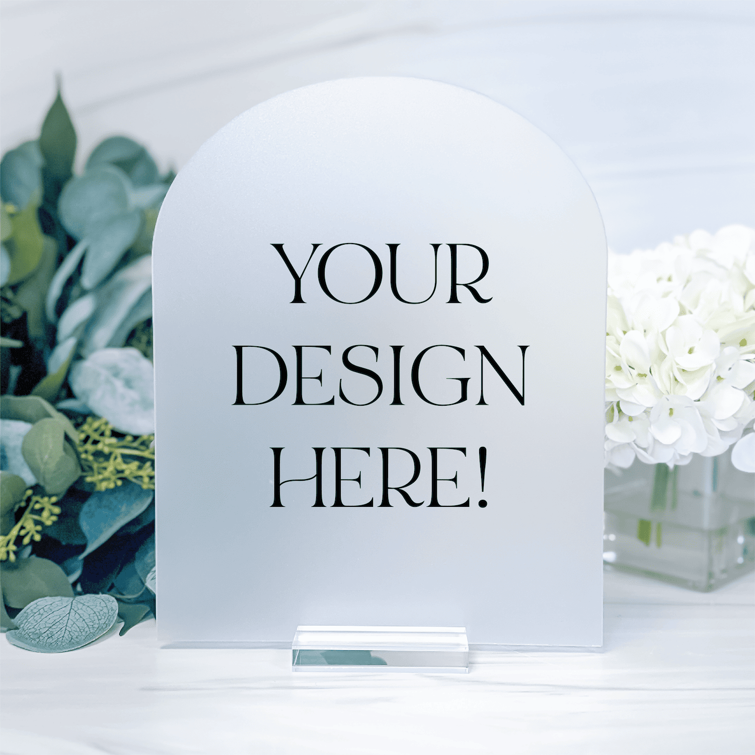 Custom Acrylic Sign - Customize With Your Text