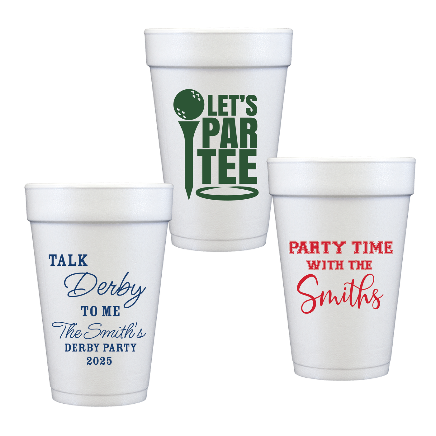 Sports Personalized Foam Cups