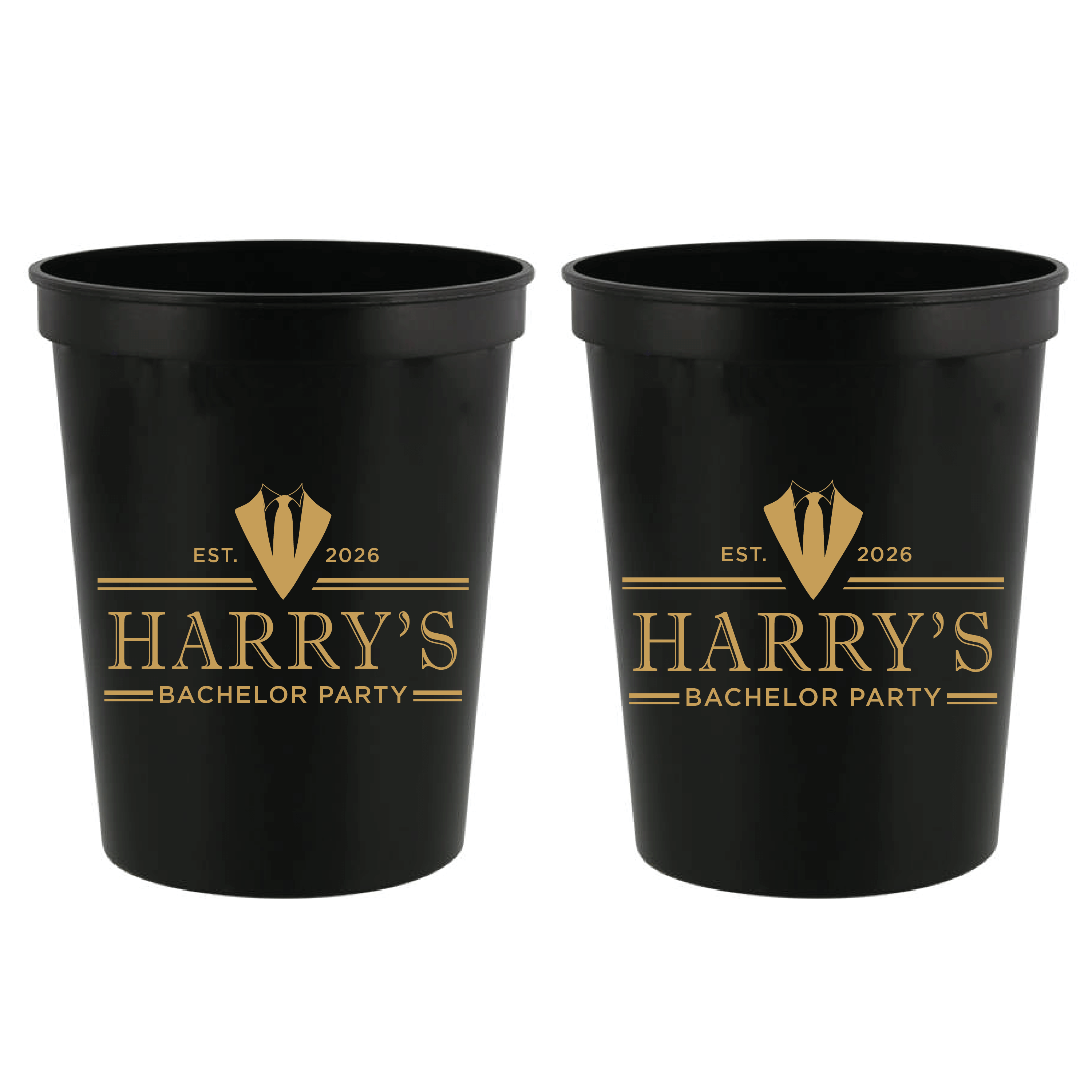 Groom's Night Out Bachelor Stadium Cups