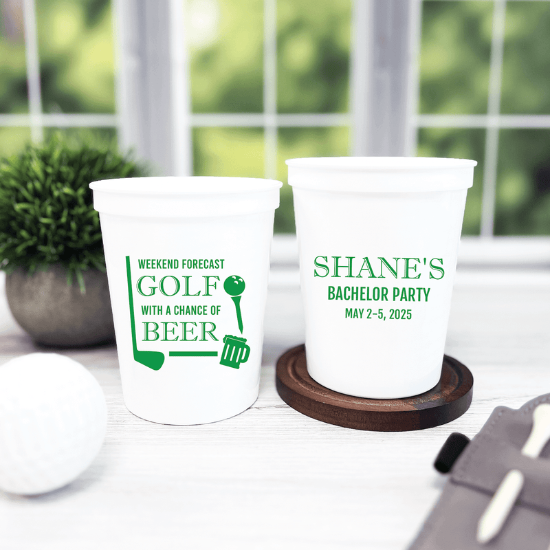 Golf Bachelor Stadium Cups