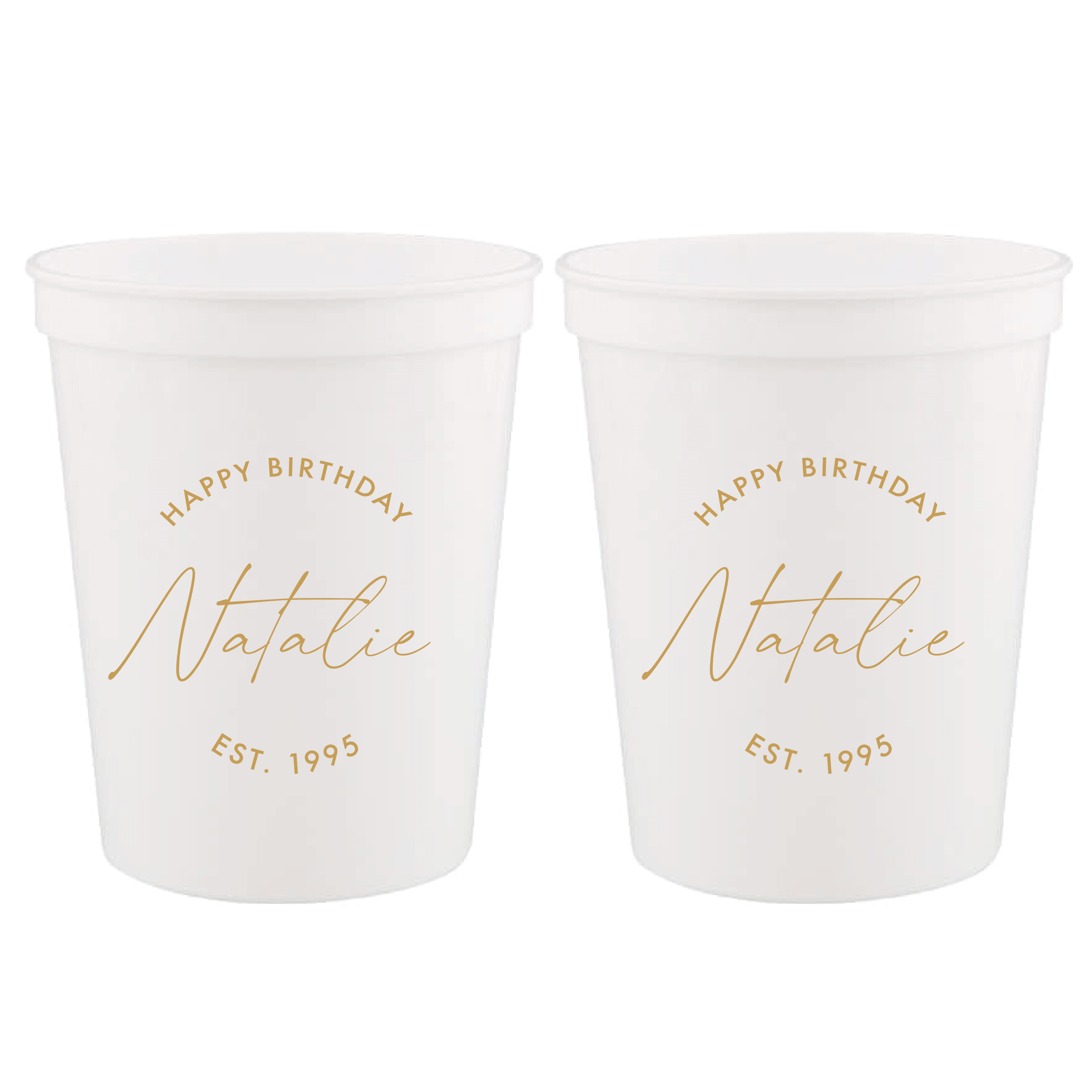 Born To Party Birthday Stadium Cups