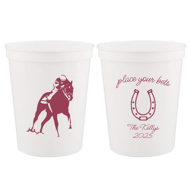 Place Your Bets Stadium Party Cups - Cup - Stadium