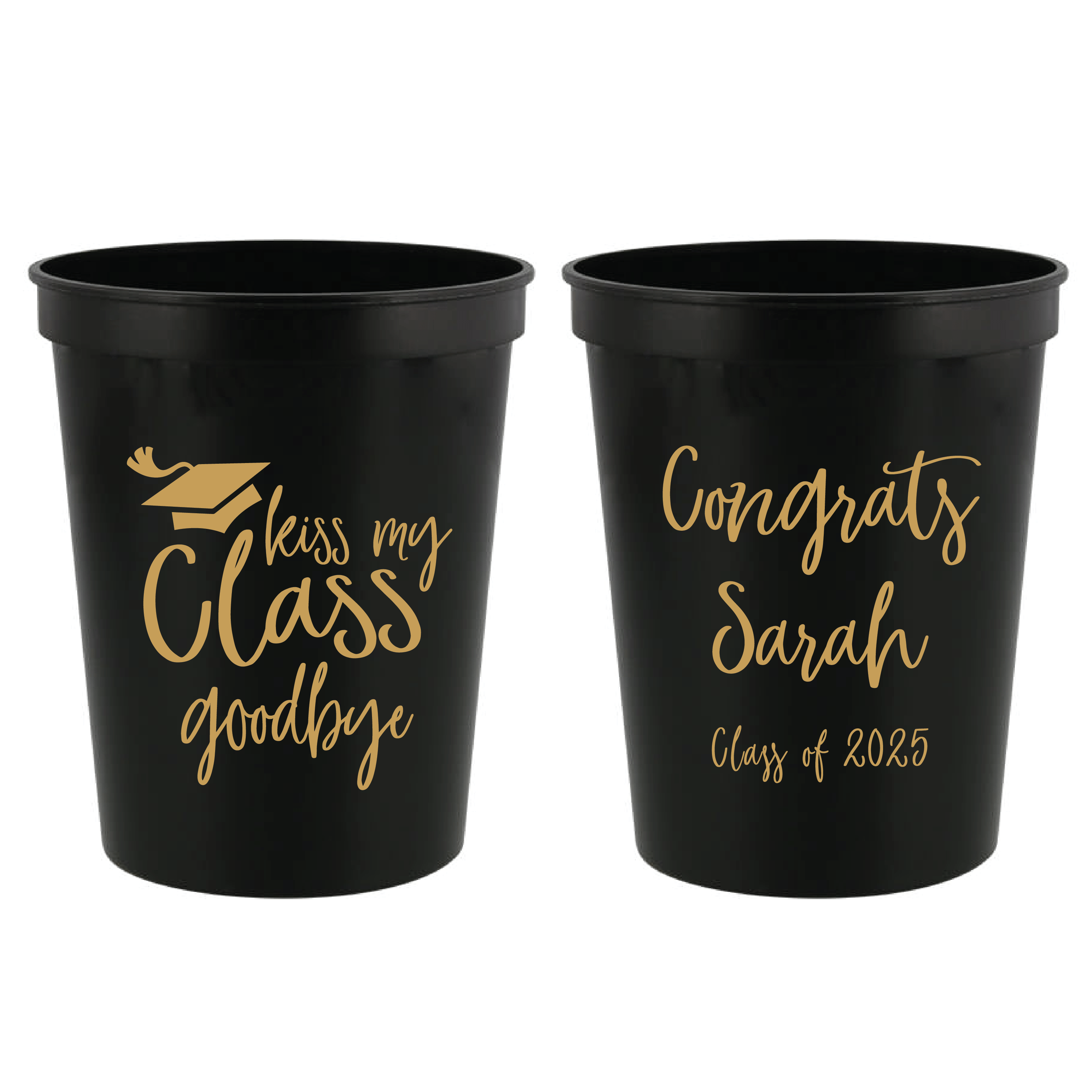 Kiss My Class Goodbye Stadium Cups - Cup - Stadium