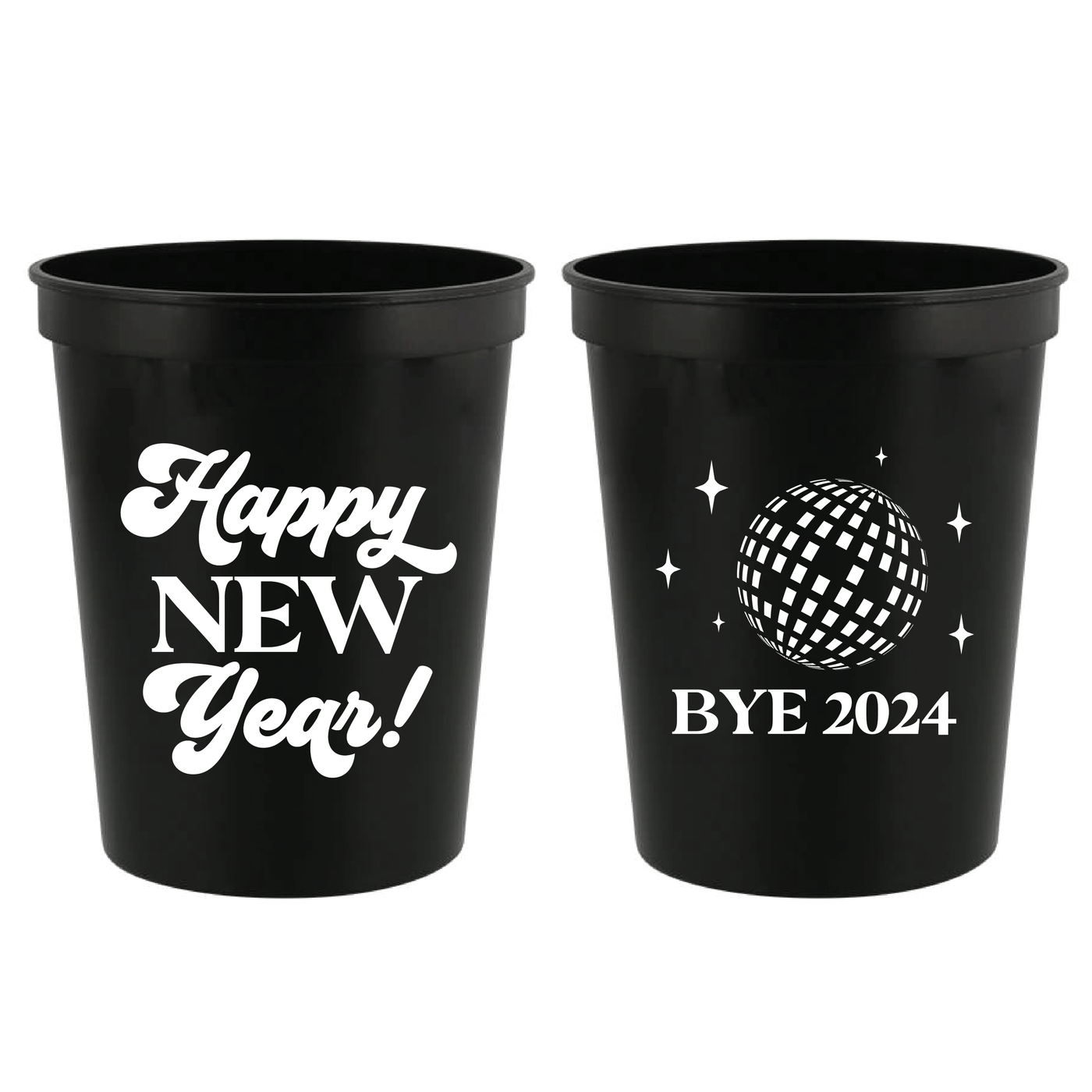 Happy New Year Stadium Cups