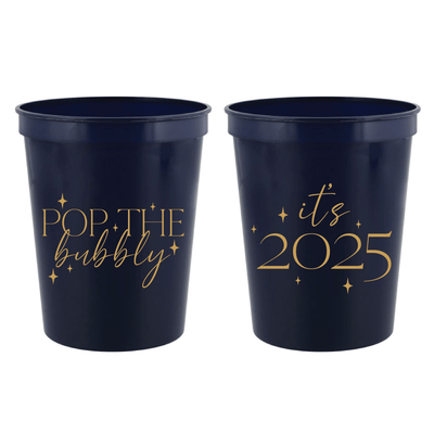 Pop The Bubbly NYE Stadium Cups