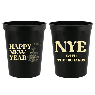 Champagne Tower NYE Stadium Cups