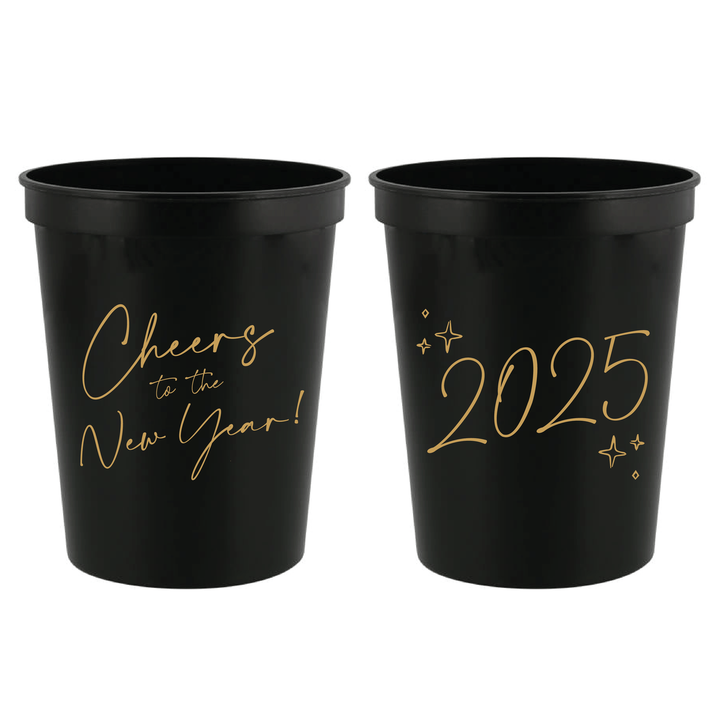 Cheers To The New Year Party Stadium Cups