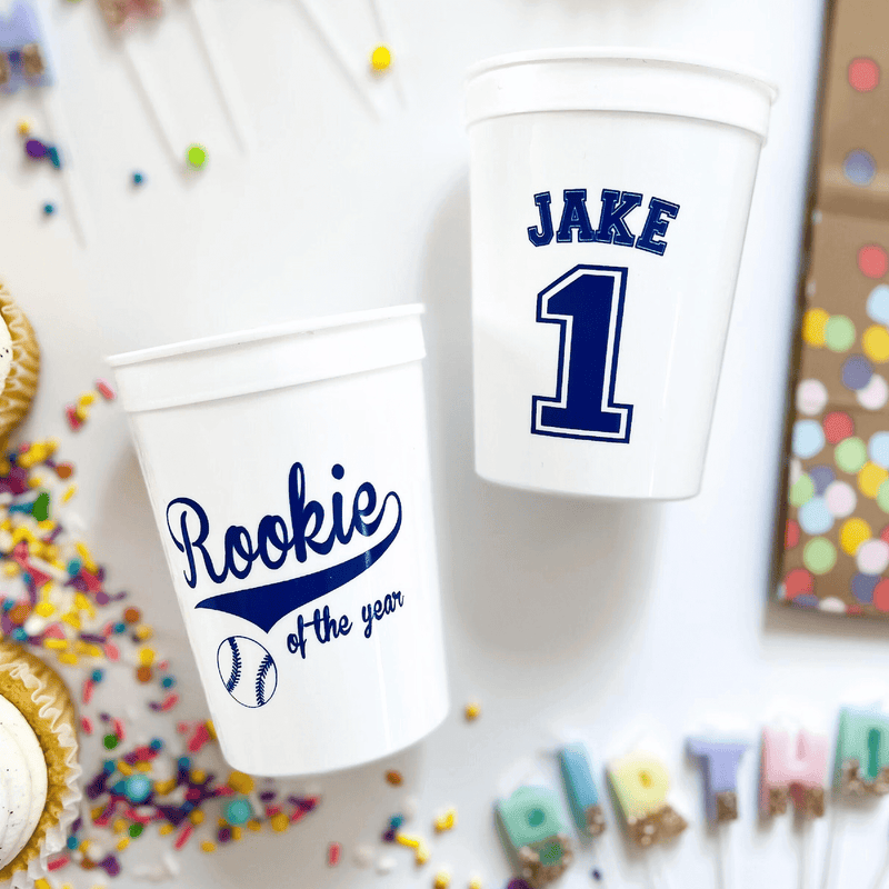 Rookie of the Year Birthday Stadium Cups