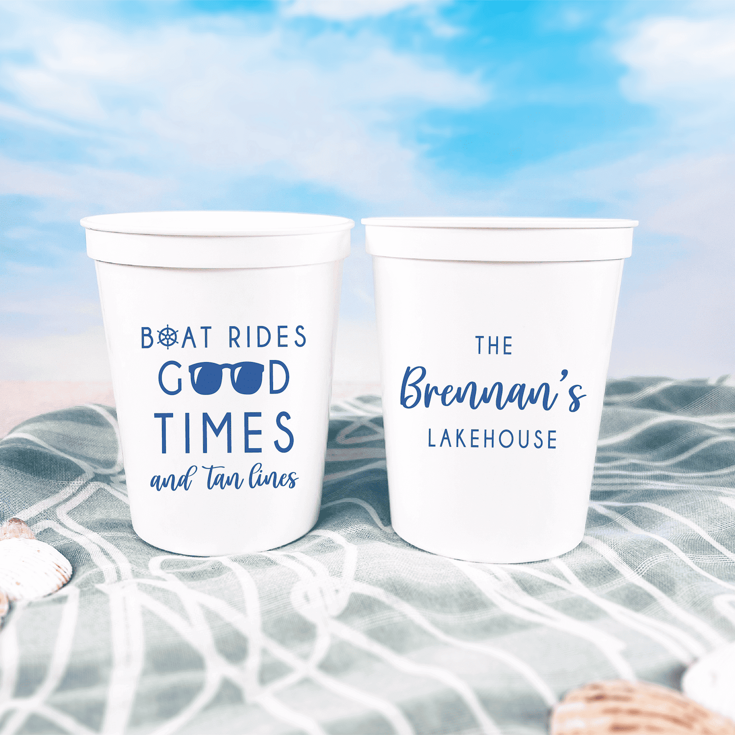 Boat Rides and Good Times Stadium Cups