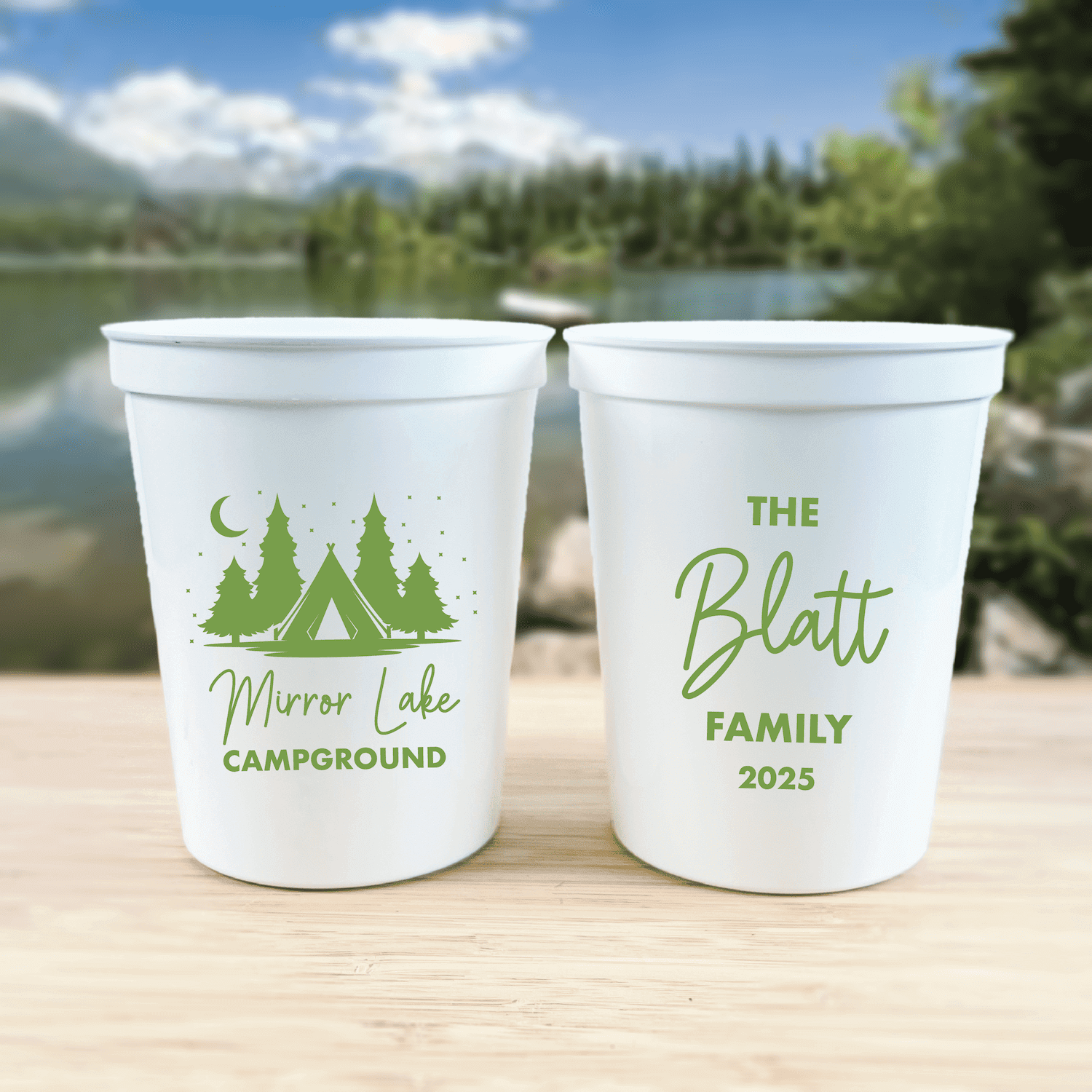 Lake & Camp Adventures Stadium Cups